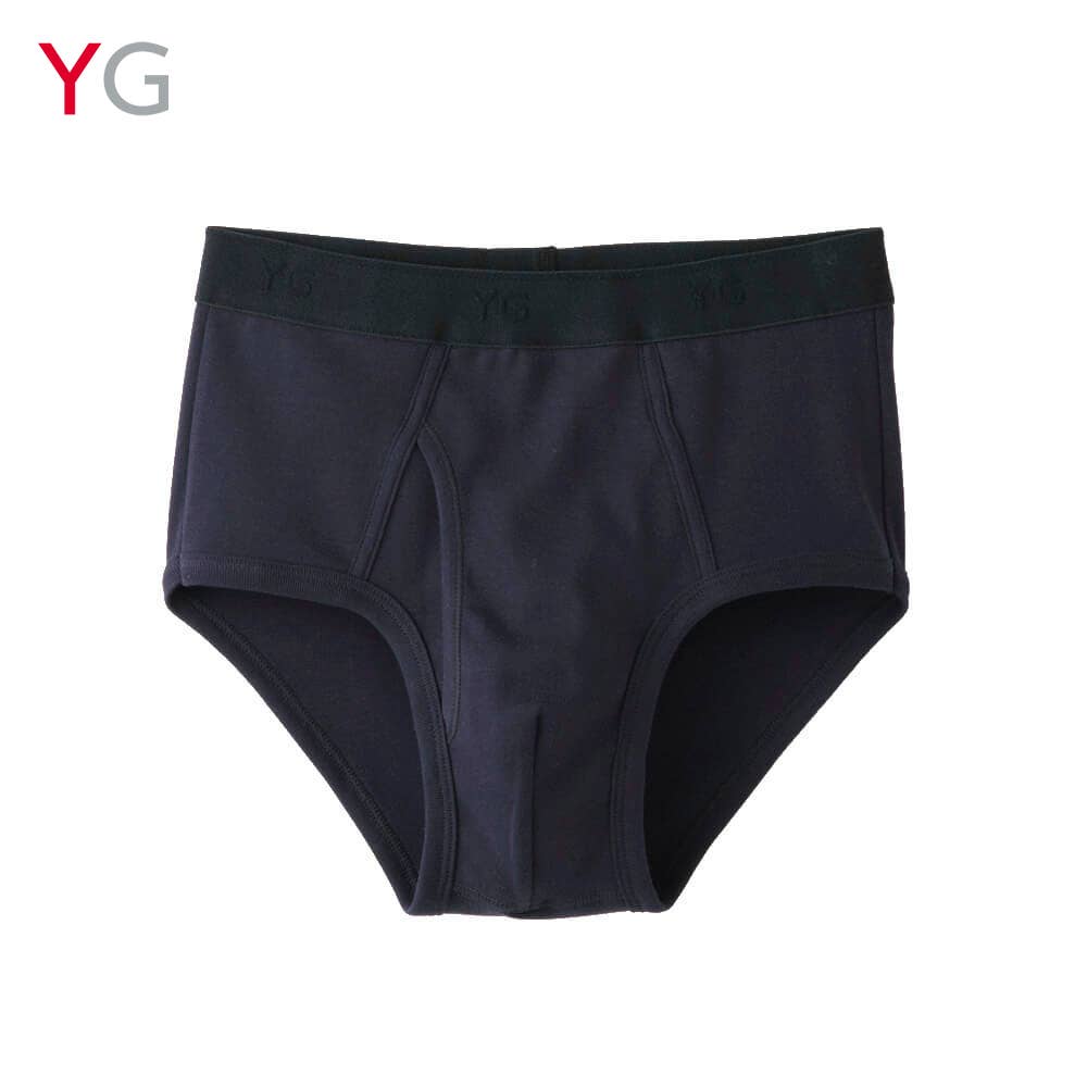 【棉100%】 標準三角褲 (前開口)